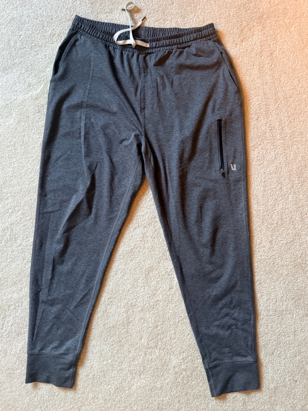 Vuori Men's Dark Gray Sunday Performance Jogger (L)